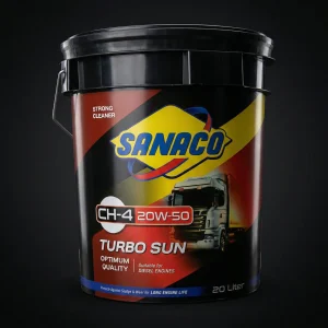 روغن موتور دیزلی ساناکو TURBO SUN CH-4 20W-50 حجم 20 لیتر