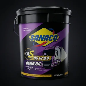 روغن گیربکس (جعبه دنده) ساناکو GL5 85W-90 حجم 20 لیتر